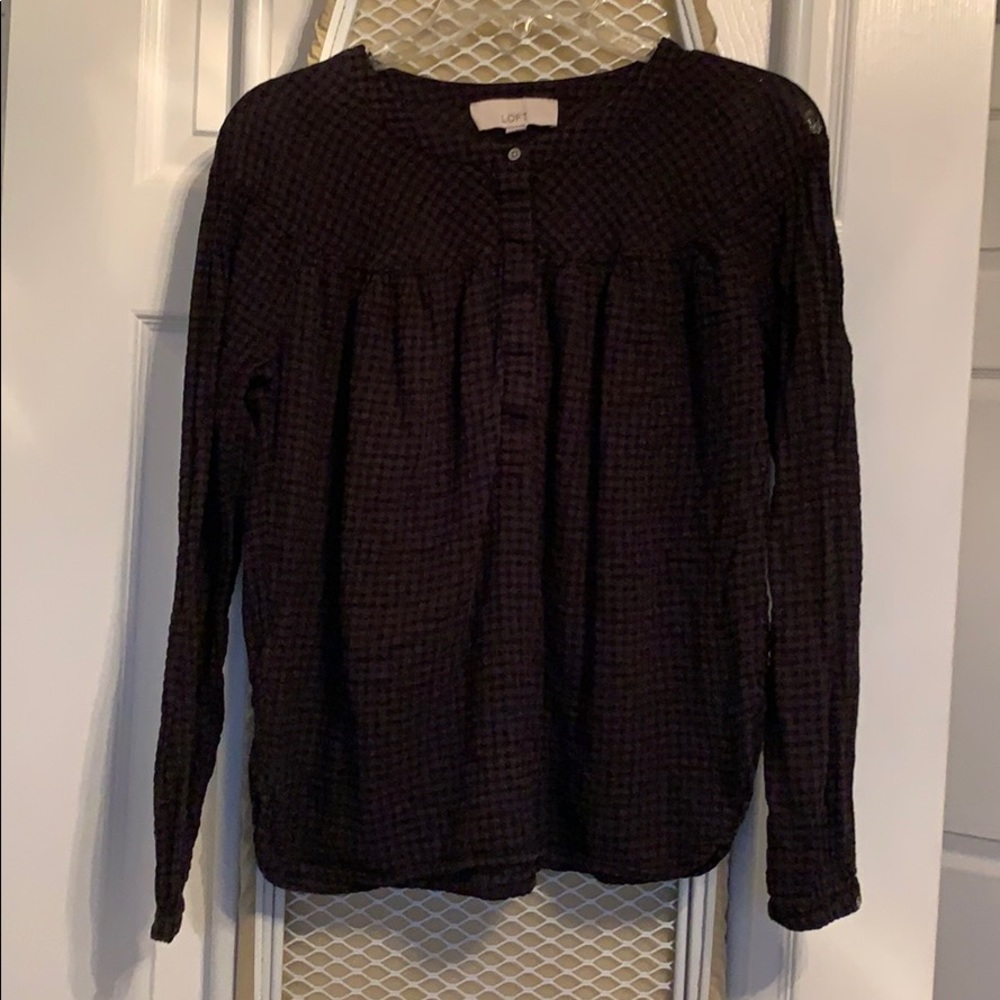 Black Loft top